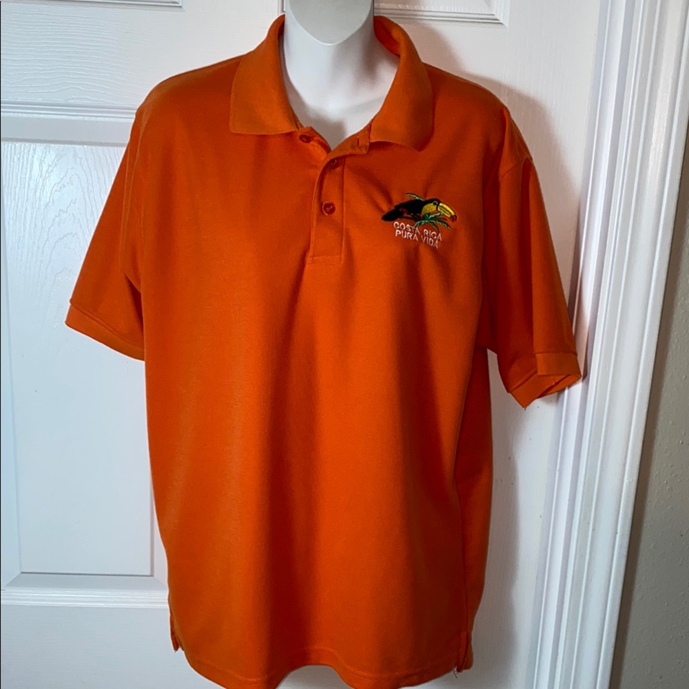 Mango Toucan Bird Costa Rica Pura Vida Size Medium embroidered